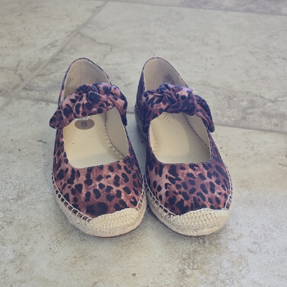 Jessica Simpson Leopard Print Espadrilles
